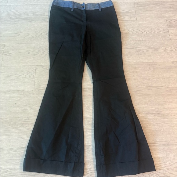 Dolce And Gabbana D&G Vintage Flare Pants Size 30 - Picture 1 of 6